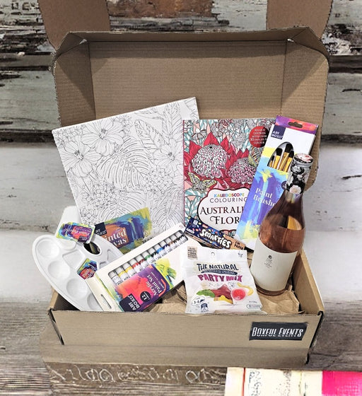 Create & Sip Art Gift Box - Boxful Events