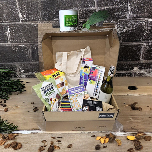 Vegan Gift Box: Craft, Snacks & Wine - Boxful Events