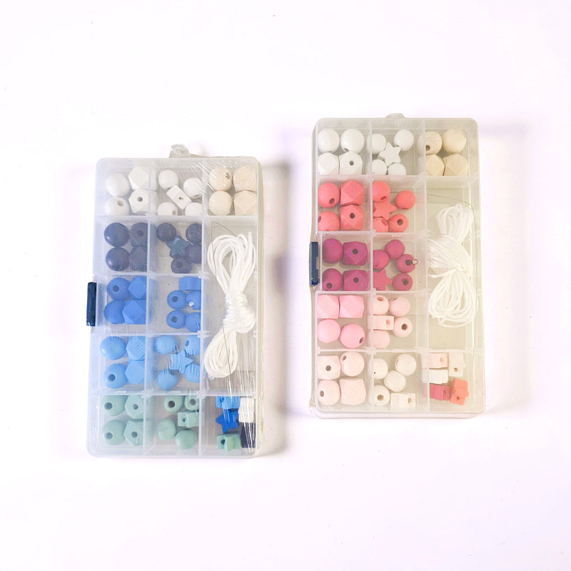 Wooden Bead Bracelet Making Kit