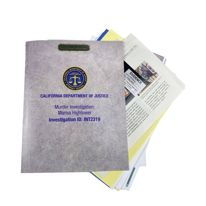 Mile-High Murder – Murder Mystery Case File
