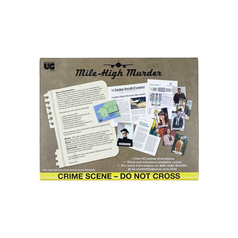 Mile-High Murder – Murder Mystery Case File