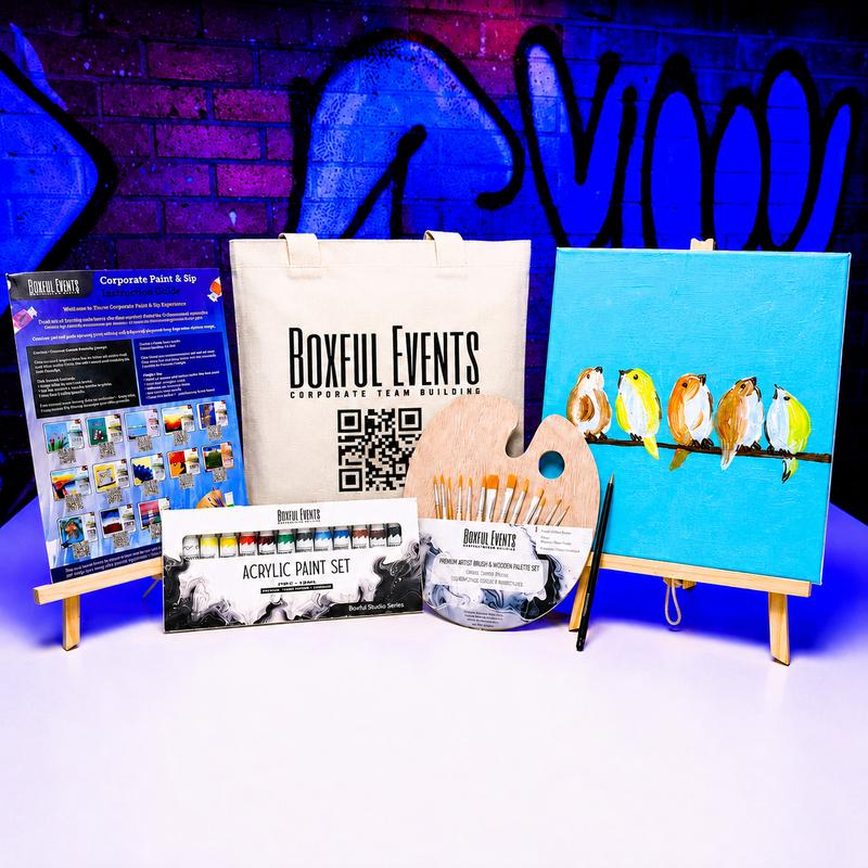 Team Building Paint & Sip Kits