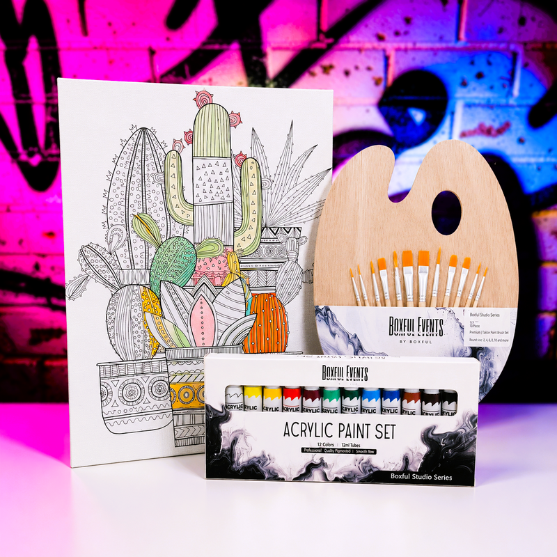 Printed Painting Kit