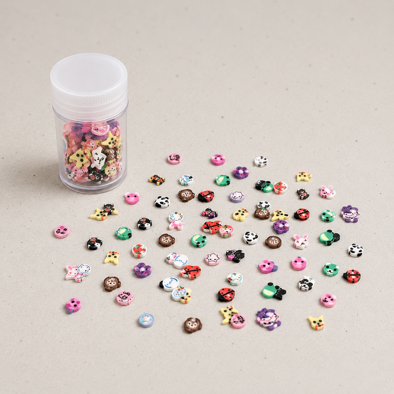Mini Polymer Clay Sprinkles & Craft Fillers – 2g