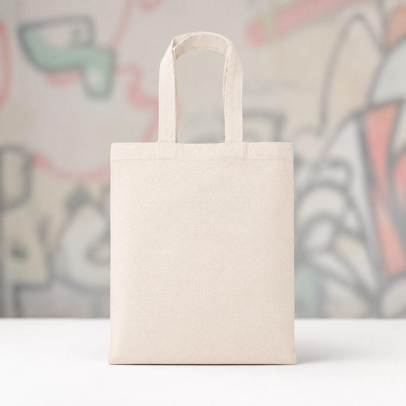 Blank Calico Tote Bag