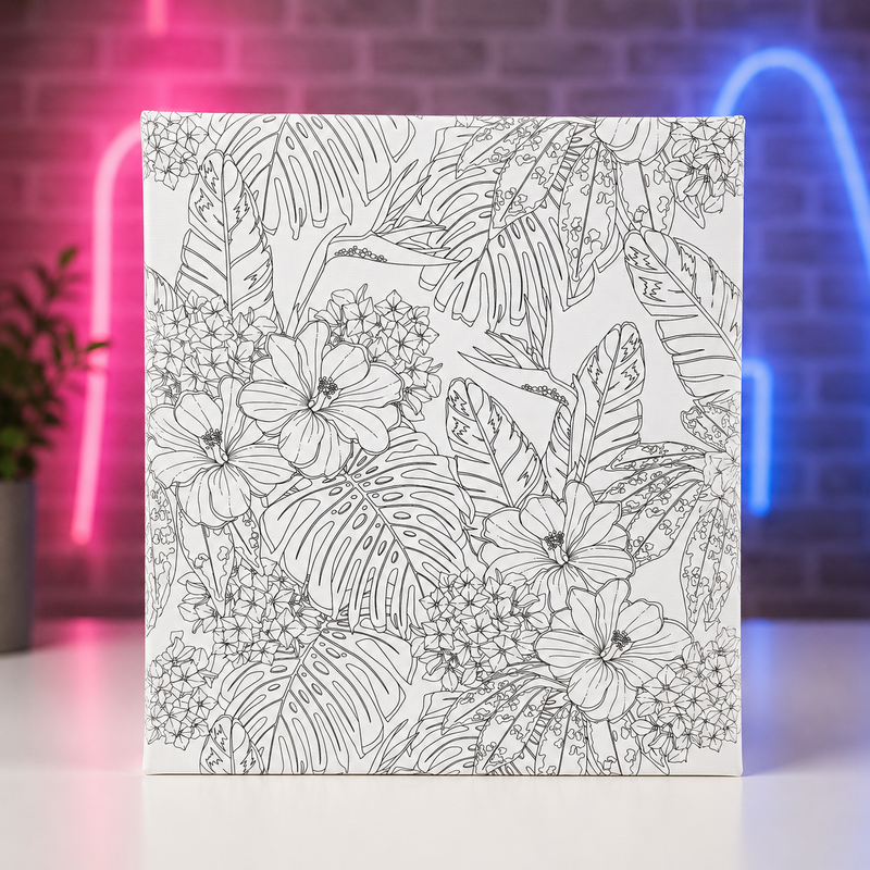 Pre-Printed Canvas Board | 23 × 30cm