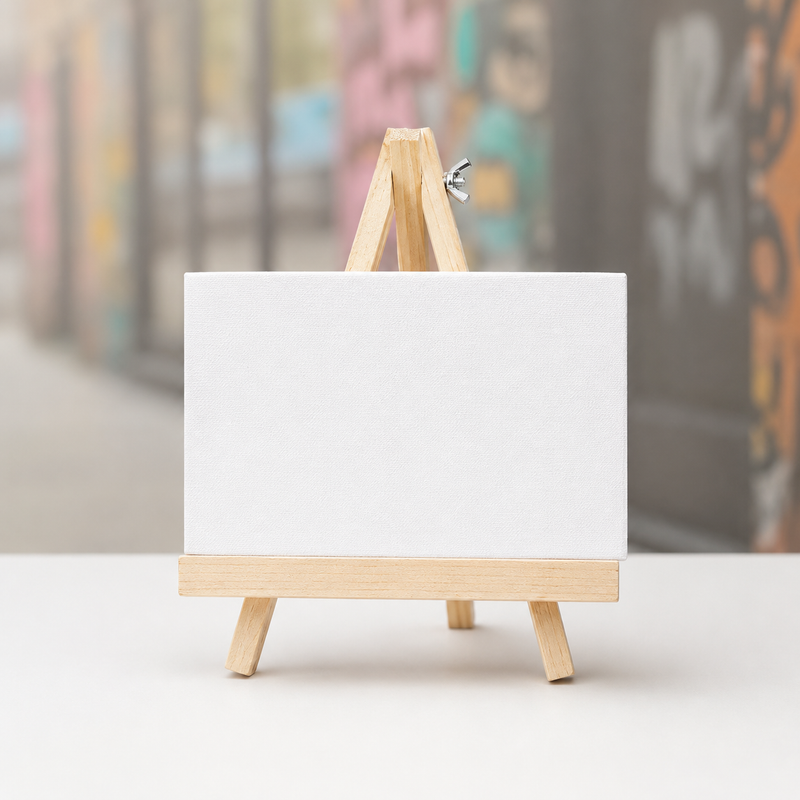 Small Canvas with Easel | 18 × 12cm