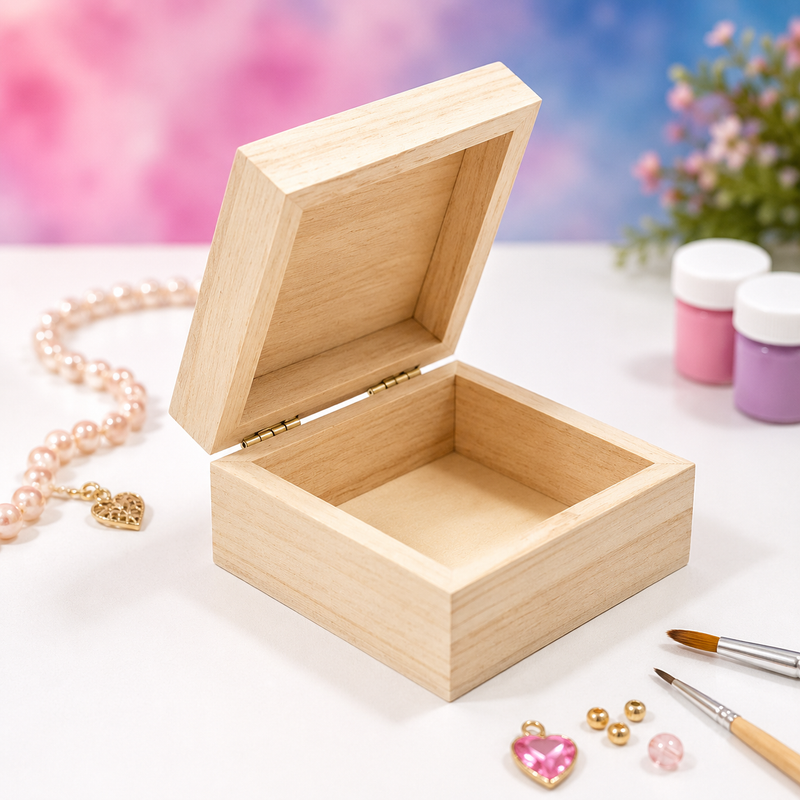DIY Wooden Jewellery Box