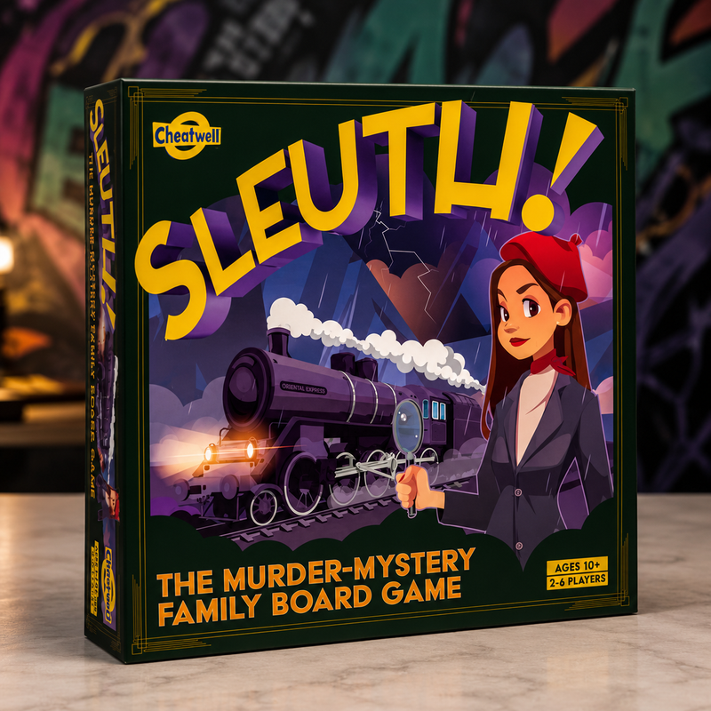 Sleuth! Murder Mystery Family Board Game