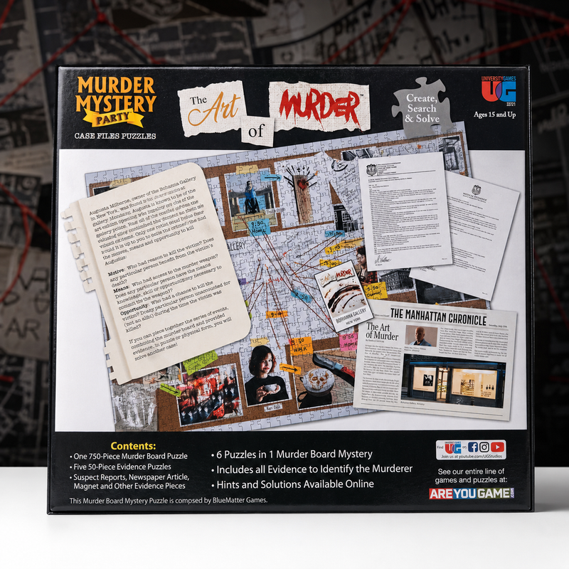 The Art of Murder – 6-in-1 Murder Mystery