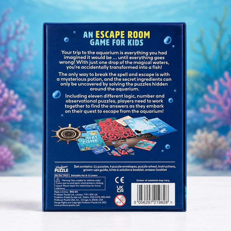 Escape From the Aquarium | Kids’ Escape Room