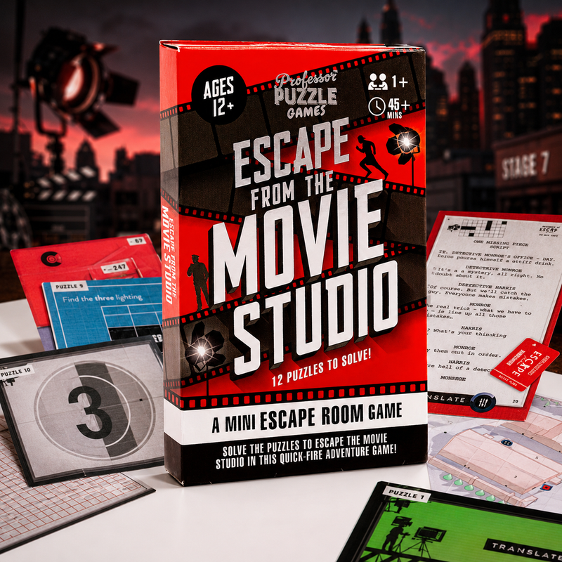 Escape from the Movie Studio | Mini Escape Room