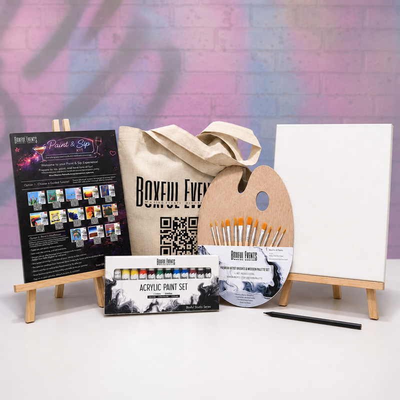 Paint & Sip Event Kits 🎨🍷