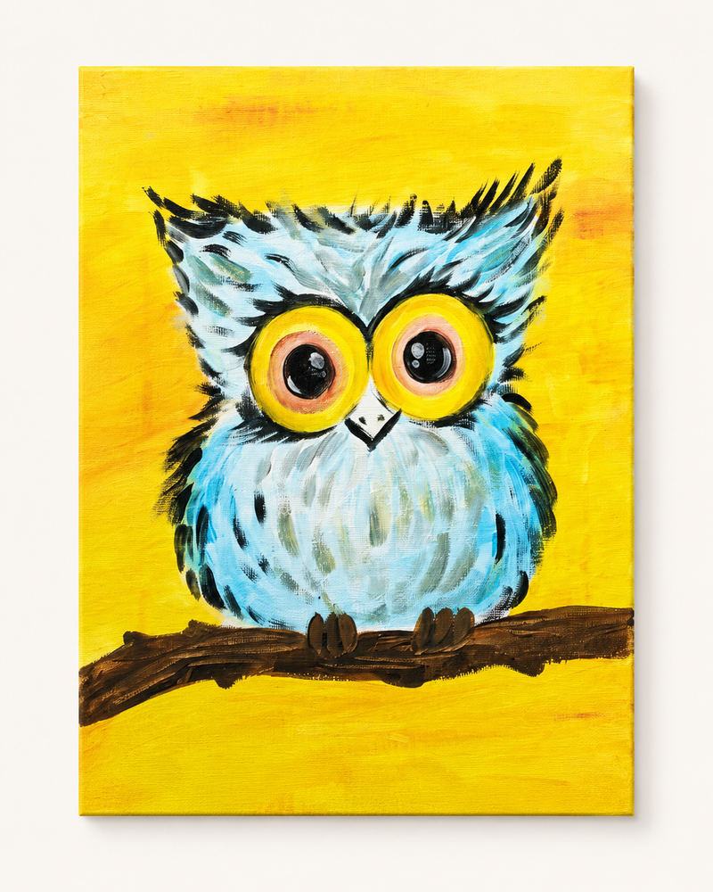 Paint & Sip at Home With Wine | For 2 People | Free Shipping