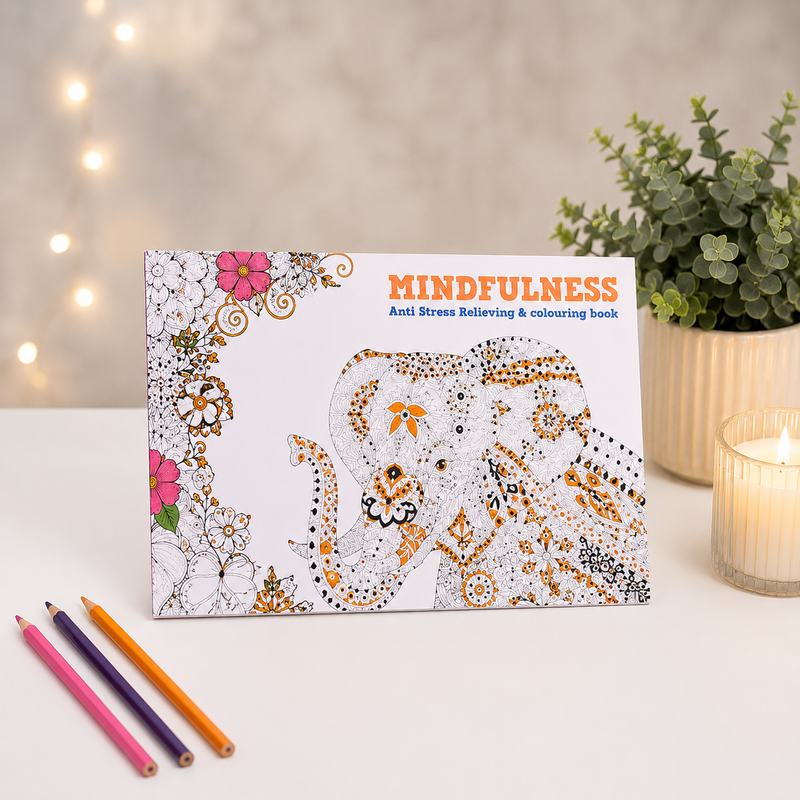 Mindfulness Adult Colouring Book