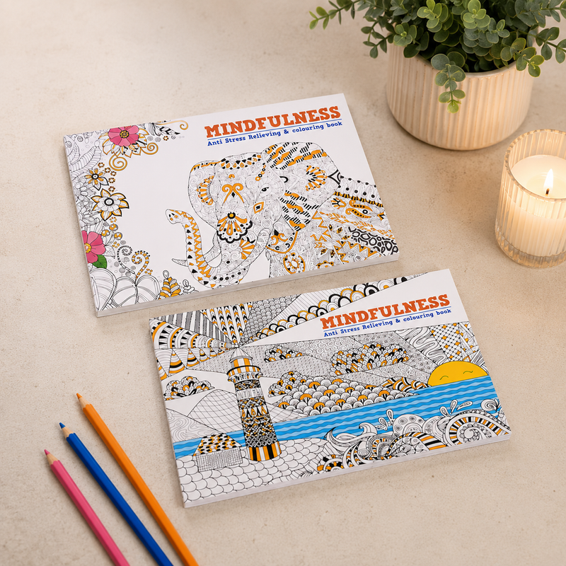 Mindfulness Adult Colouring Book