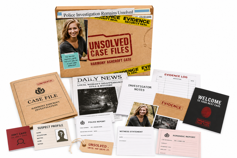 🔎 Murder Mystery & Escape Room Subscription | Free Shipping