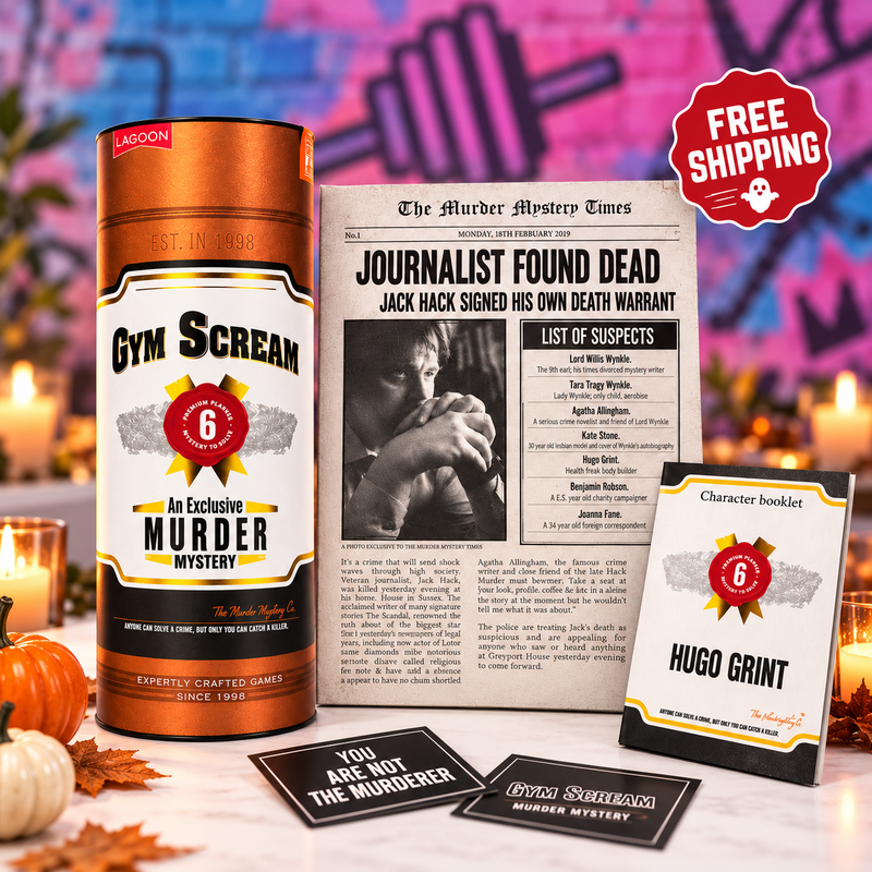 Halloween Special | Gym Scream Murder Mystery | FREE Shipping