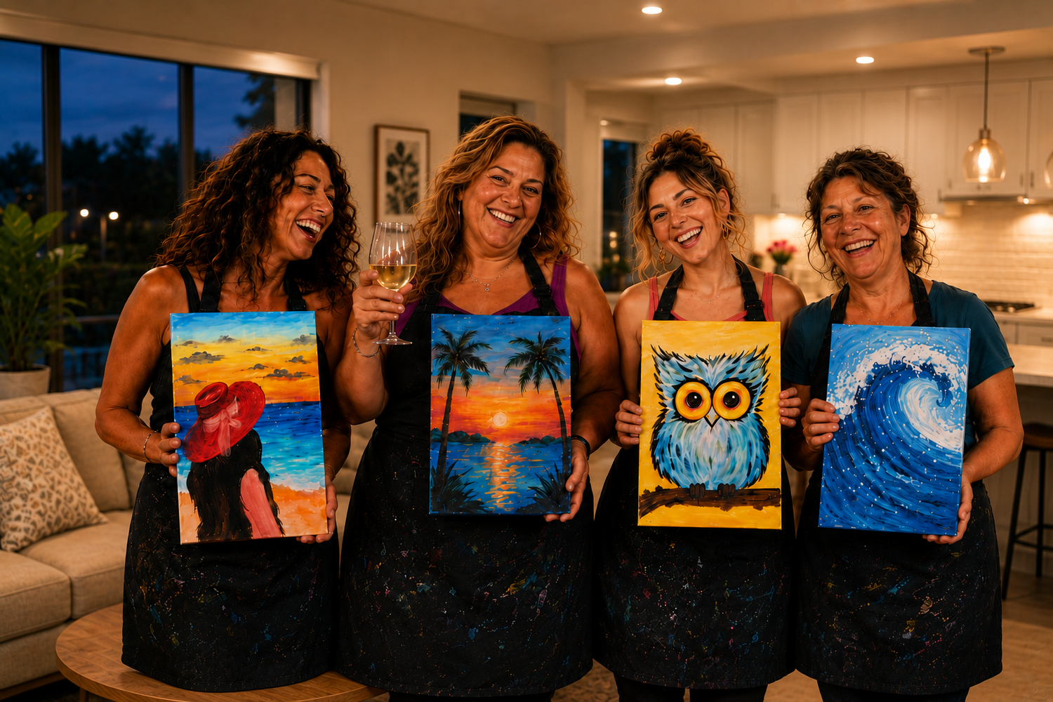 Australia’s Favourite Paint & Sip Experiences