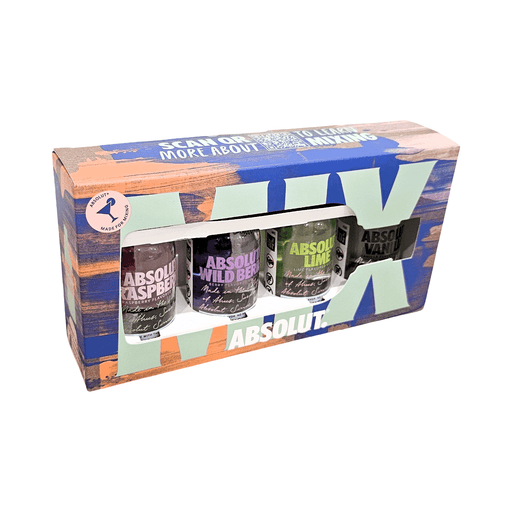 Absolut MIX Flavoured Vodka Gift Pack - Boxful Events