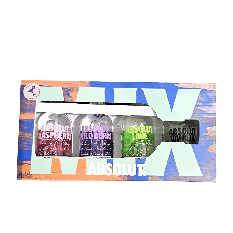 Absolut MIX Flavoured Vodka Gift Pack - Boxful Events