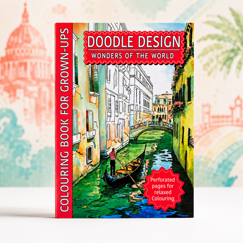 Adult Colouring Book for Relaxation - Boxful Events