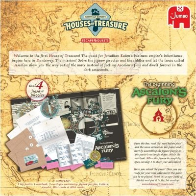 Ascalon’s Fury – A Dark Catacombs Escape Quest Puzzle Adventure Game | Ages 16+ | 1 - 4 players - Boxful Events