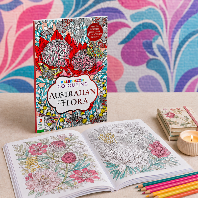 Australian Adult Colouring Book | 48 Pages - Boxful Events