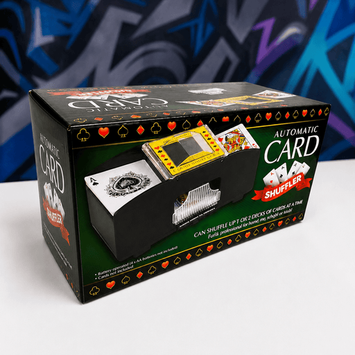 Automatic Card Shuffler | for 1–2 Decks - Boxful Events