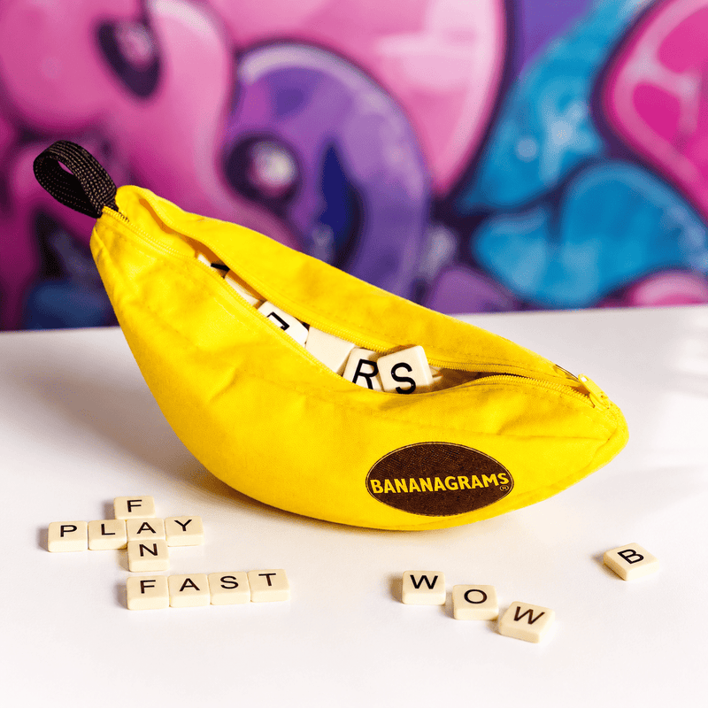 Bananagrams Classic Word Game | Fast Family Anagram Game - Boxful Events
