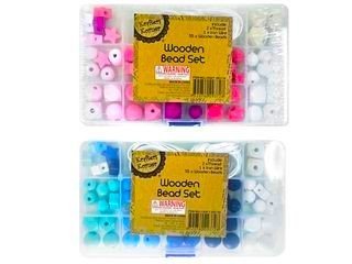 Bead Bracelet Making Kit | Wooden Bead Set - Boxful Events