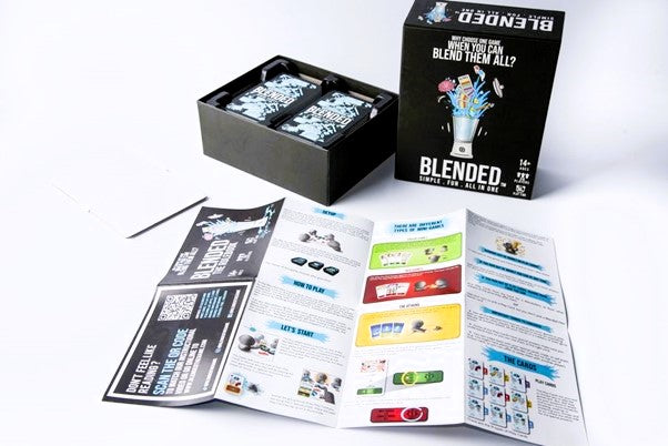 Blended Party Game by Juan De La Cruz – Trivia, Dares & Challenges | Boxful Events