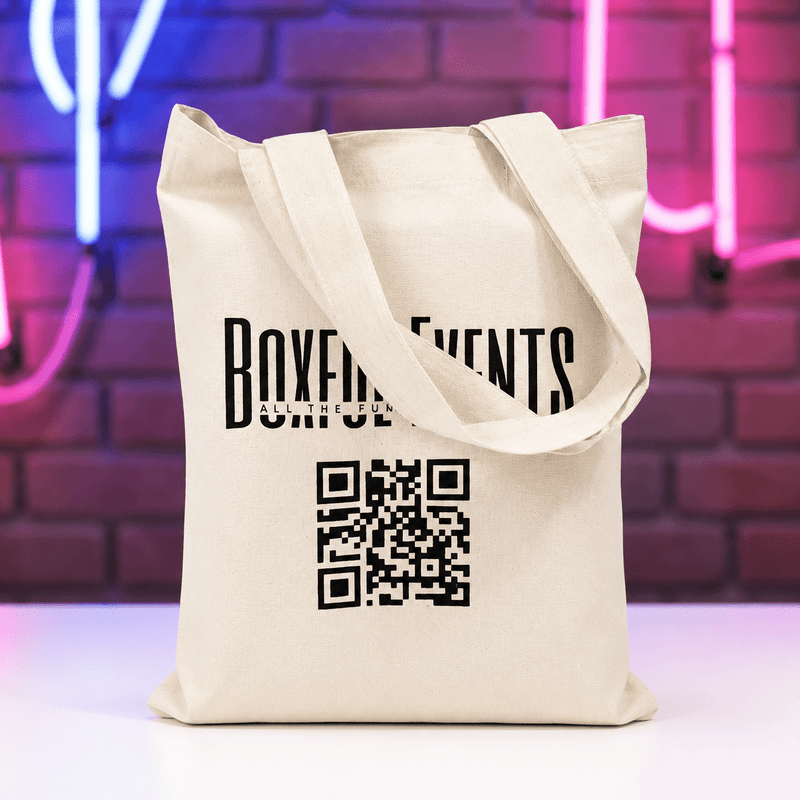 boxful events canvas tote bag