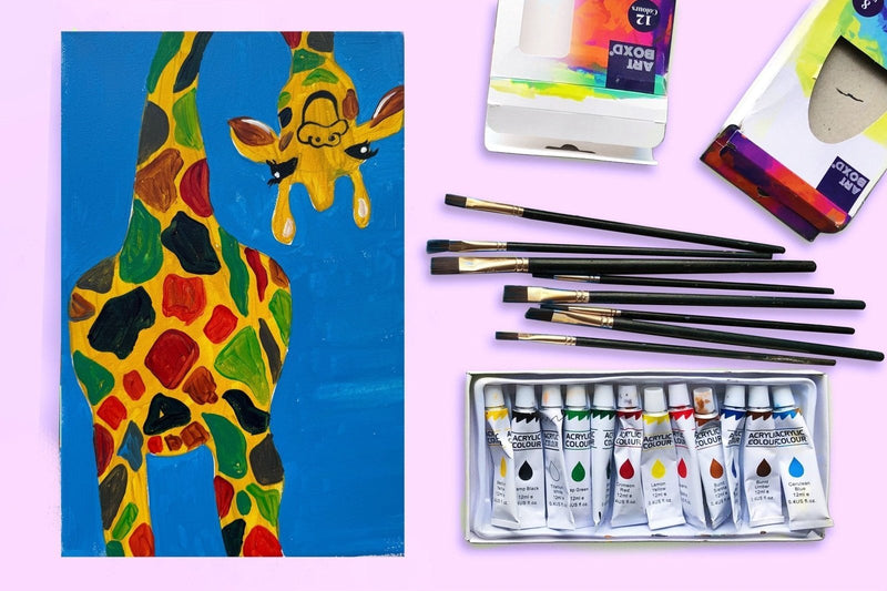 Boxful's Ultimate Kids Painting Party Kit - Boxful Events
