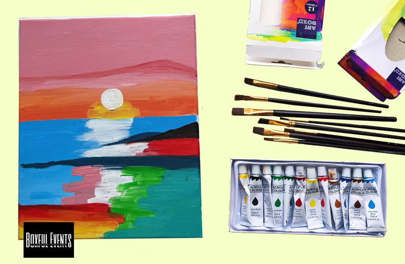 Boxful's Ultimate Kids Painting Party Kit - Boxful Events
