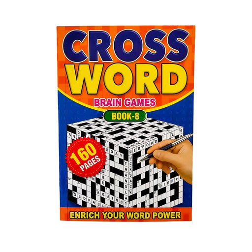 Brain Games Crossword Book: Crossword A5 size (4 books to choose from!) - Boxful Events