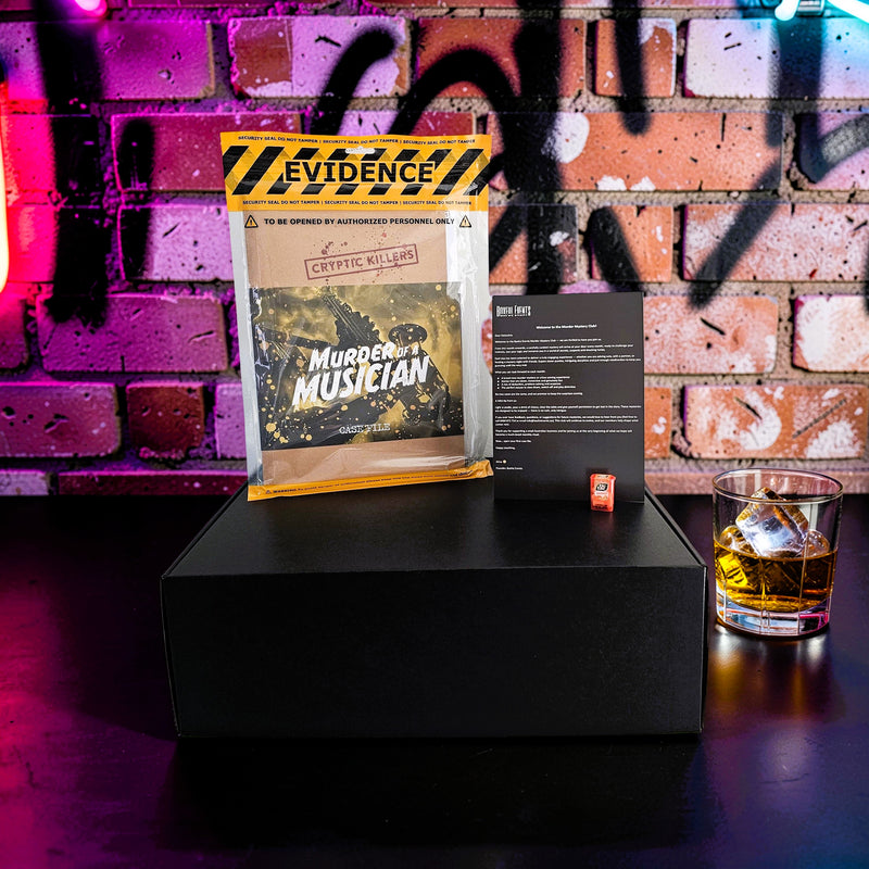 🔎 Murder Mystery & Escape Room Subscription | Free Shipping