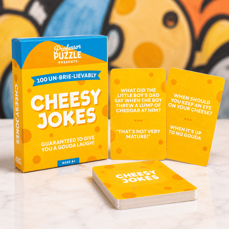 Cheesy Jokes Cards - Boxful Events
