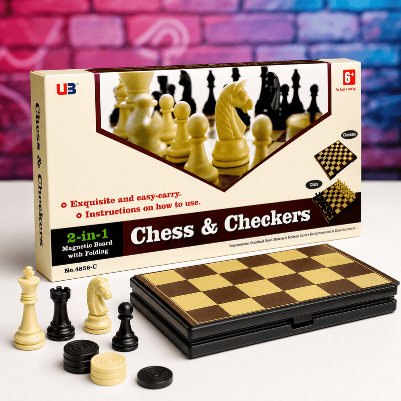Chess & Checkers Set - Boxful Events