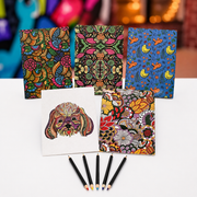 Colour by Numbers Kit with Pencils - Boxful Events