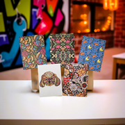 🎨 Colour by Numbers Set – A4 | 5 Sheets + 5 Coloured Pencils - Boxful Events