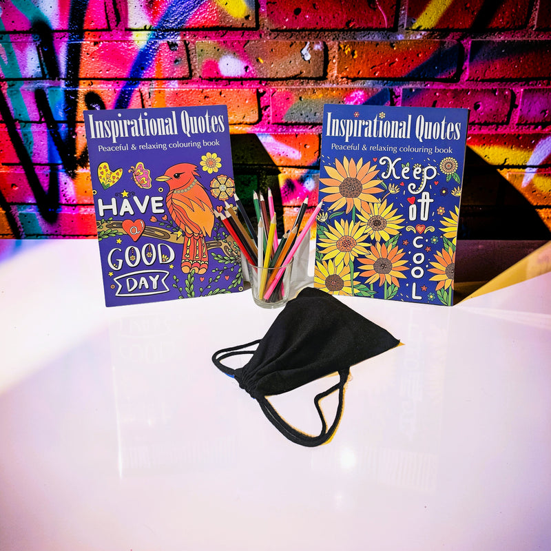 Relaxing Colouring Set – Adult Colouring Kit