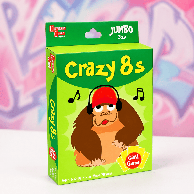 Crazy 8s Jumbo Card Game - Boxful Events