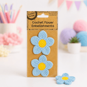 Crochet Flower Appliqué - Boxful Events