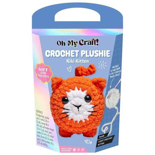 Crochet Plushie Kit – Kiki Kitten DIY Craft | Beginner - Friendly Crochet Gift & Relaxing Screen - Free Activity Australia - Boxful Events
