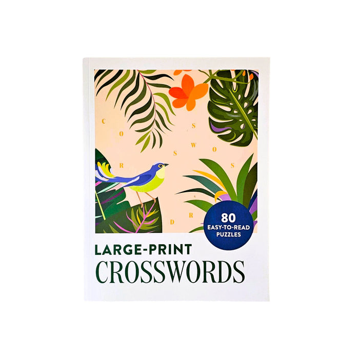 Crosswords Book (large print): perfect for seniors - Boxful Events