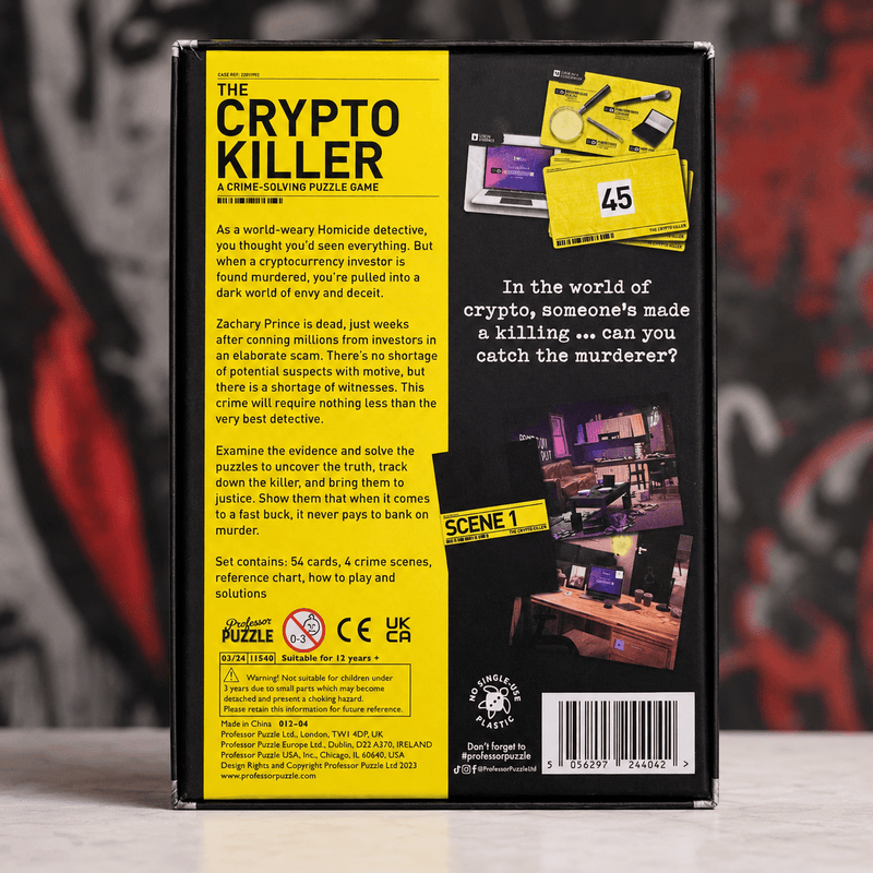 Crypto Killer | Investigate the Murder - Boxful Events