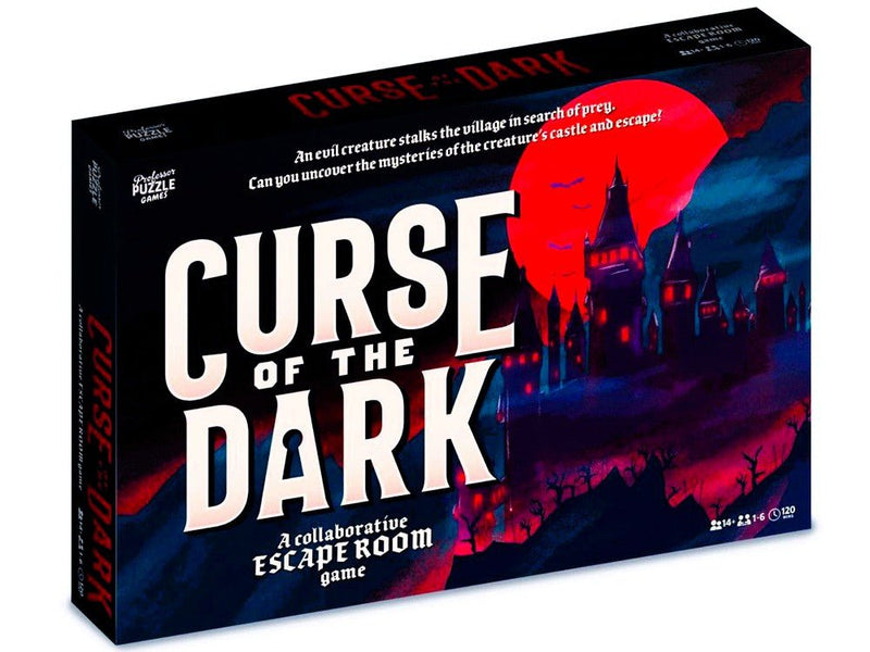 Curse of the Dark – Collaborative Escape Room Game | Gothic Puzzle Adventure | 20+ Interlinked Puzzles - Boxful Events