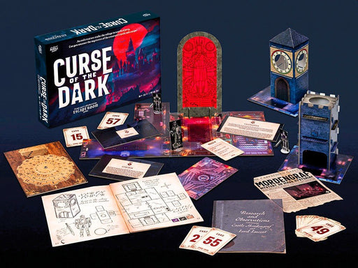Curse of the Dark – Collaborative Escape Room Game | Gothic Puzzle Adventure | 20+ Interlinked Puzzles - Boxful Events