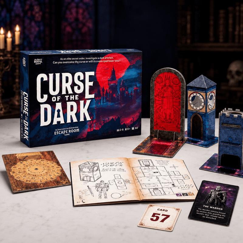 Curse of the Dark | Escape Room Game - Boxful Events